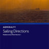 NP45 Admiralty Sailing Directions Mediterranean Pilot Volume 1