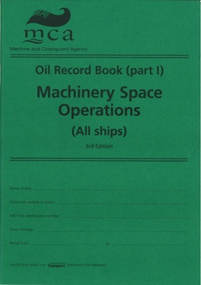 Oil Record Book (Part 1) Machinery Space Operations