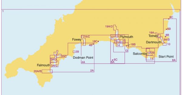 Admiralty Charts Falmouth