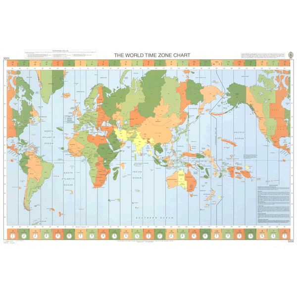 5006 – The World Time Zone Chart