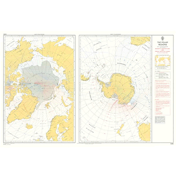 5384 – Magnetic Variation Chart The Polar Regions