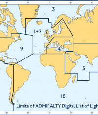 Admiralty Digital List of Lights Area 9 North America (East Coast) & Caribbean