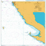1029 – Mexico and United States Pacific Ocean Coast Punta Abreojos to San Diego Bay