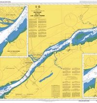 4789 – Canada Quebec Fleuve St. Lawrence River Batiscan au/to Lac Saint-Pierre
