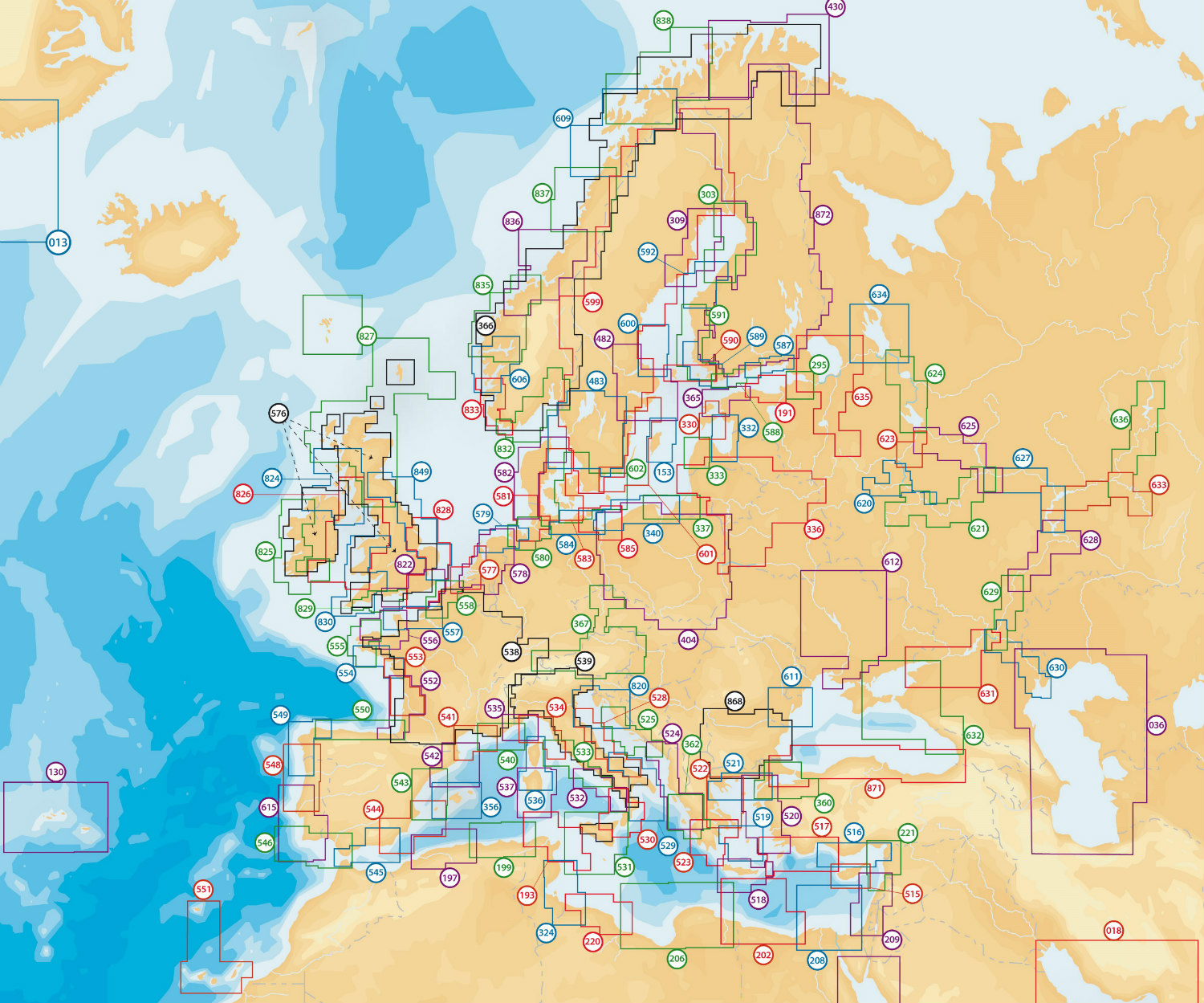 Navionics PLUS Small Seekarte Holland Inland 