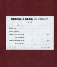 Bridge & Deck Log Book