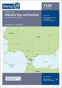 Imray Chart Y100 Gibraltar Bay and Harbour (Small Format)