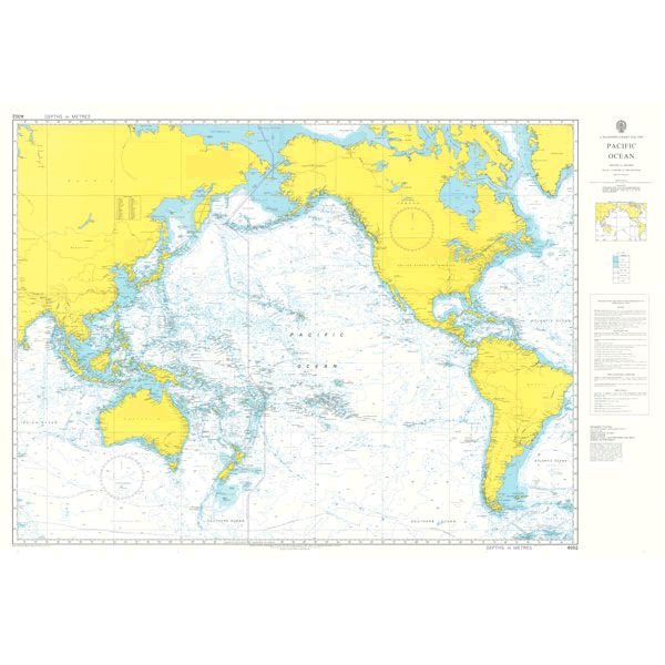 4002 – Planning Chart for the Pacific Ocean