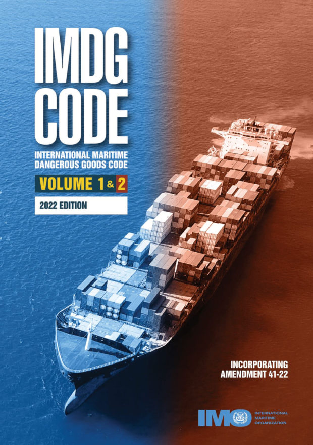 IMDG Code 2022 Edition (inc Amdt 41-22) Book (2 Vols)