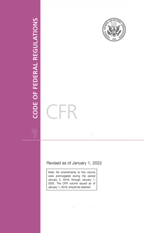 CFR33 – Code of Federal Regulations Title 33 Parts 125 – 199