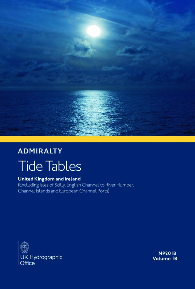 NP201B Tide Tables Vol. 1B 2025