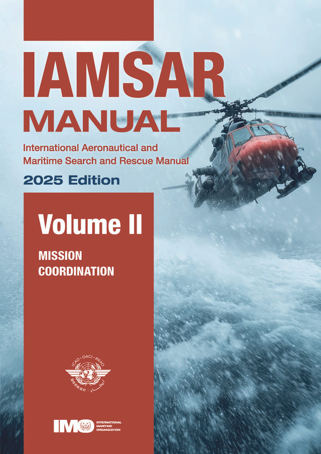 IAMSAR Manual Vol. II 2025 Edition – DUE JANUARY 2026/ PRE ORDERS ONLY